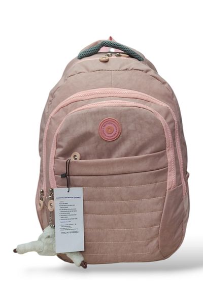 Dadacuq Crinkle Fabric Luxury Sports Daily School 4 Compartment Backpack Outdoor