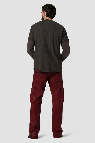Hudson WALKER CARGO FLARE JEANS - HUDSON - RED, 33