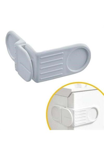 swilex Baby Child Safety Self Adhesive Screwless Corner Cover Lock for Drawer and Cabinet