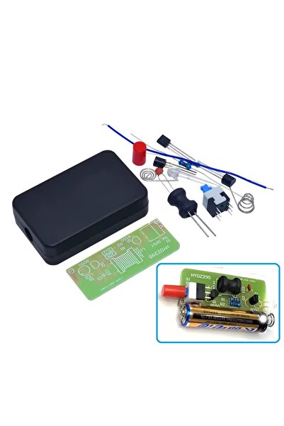 Devre Dünyası FLA-1 1.5V Basit El Feneri Hobi Devresi DIY Lehimleme Kiti - Demonte(Montesiz)