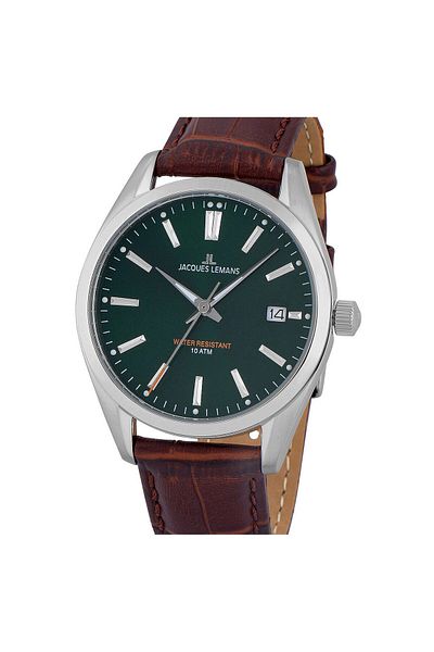 Jacques Lemans Ανδρικό Ρολόι 1-1859d, Quartz, 40mm, 10atm