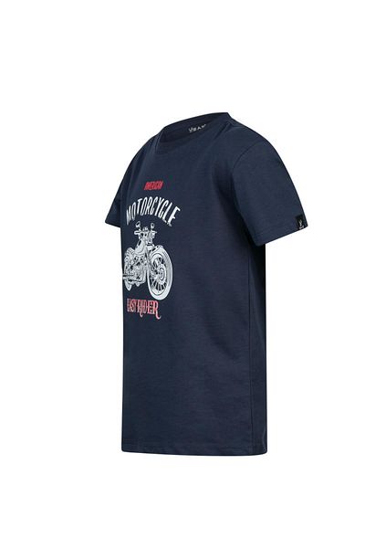 2AS Aja Kids Printed T-Shirt Navy Blue 212