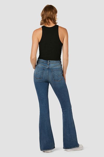 Hudson HOLLY HIGH-RISE FLARE JEANS - HUDSON - BLUE, 30
