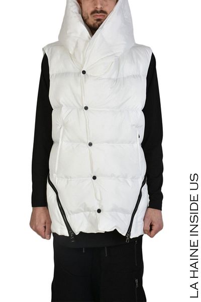 La Haine Inside Us GUNFUNK REGULAR FIT VEST - LA HAINE INSIDE US - WHITE, S