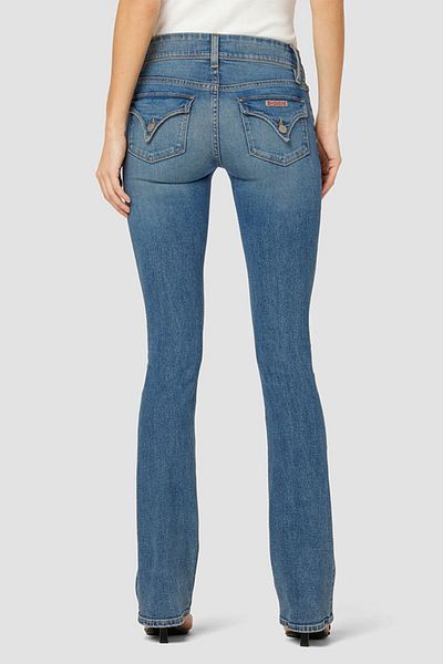 Hudson CIZMĂ JEANS BETH CU TALIE MEDIE (CLAPETĂ) PENTRU BEBELUȘI - HUDSON - ALBASTRU, 33