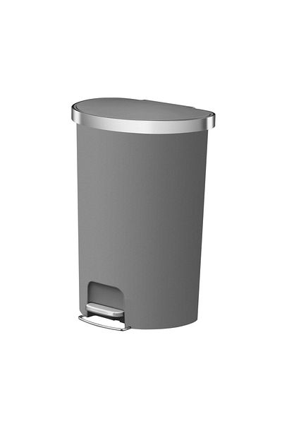 EKO EK62211 55L Eco Plastic Waste Bin Grey