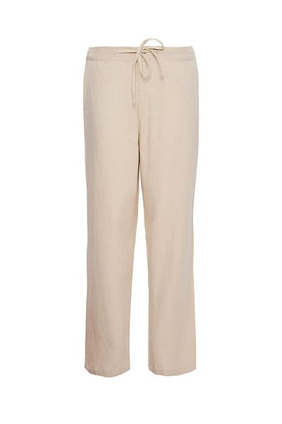 Haşema Linen Fabric Wide Leg Men's Trousers 4021