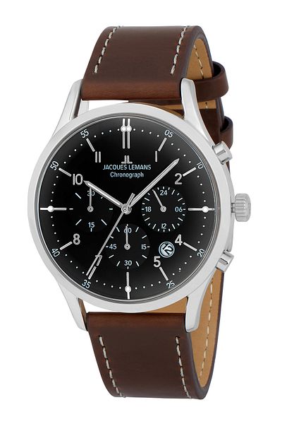Jacques Lemans Mens Watch Jacques Lemans 1-2068M, Quartz, 41mm, 5ATM