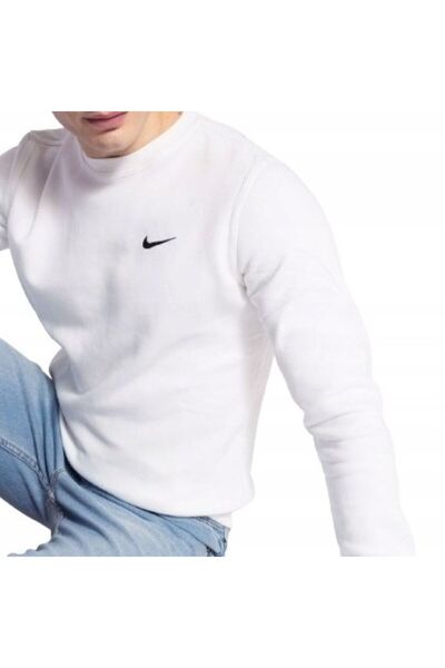 Nike 637902-100 CLUB FT CREW SWEATSHIRT