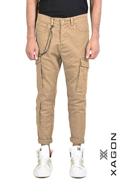 EXAGON Cargo Pants - Xagon - Beige, 48
