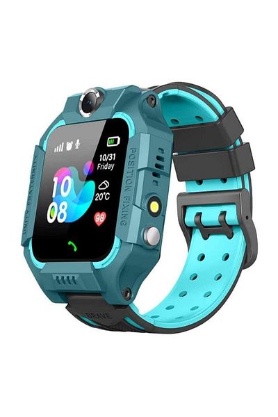 SIKS Smartwatch For Kids, Smart Wear, Measures Body Temperature, Waterproof, Green