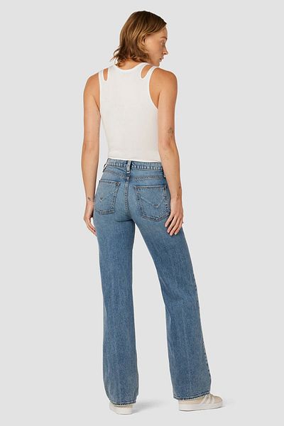 Hudson Rosie High-rise Wide Leg - - Blue, 31