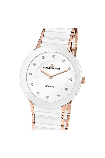Jacques Lemans Γυναικείο Ρολόι Jacques Lemans 1-1856H, Quartz, 32mm, 5ATM