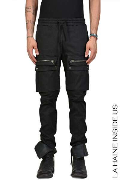 La Haine Inside Us PANTALONI DYNAMETRIX - LA HAINE INSIDE US - NEGRU, XXL