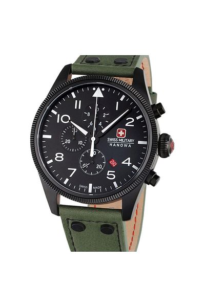 SWISS MILITARY HANOWA Ανδρικό Ρολόι Swiss Military SMWGC0000430, Quartz, 43mm, 10ATM