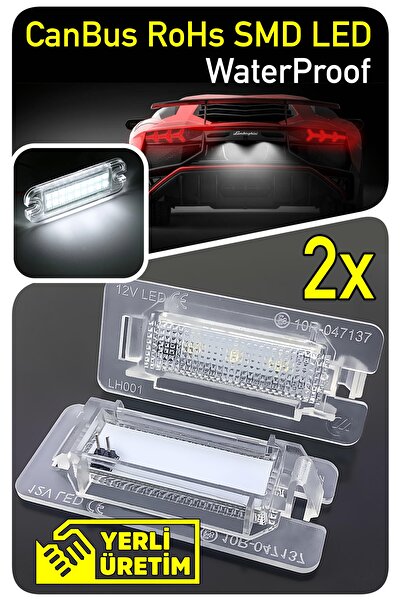 Led Edition Cupra Formentor Km 2020- Canbus Led Plaka Aydınlatma Ledi Lambası