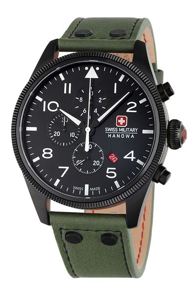 SWISS MILITARY HANOWA Ανδρικό Ρολόι Swiss Military SMWGC0000430, Quartz, 43mm, 10ATM