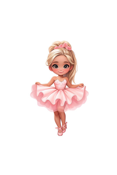 INOVATIX Set de 8 piese, autocolant balerină cu trandafiri în păr, INOVATIX®....