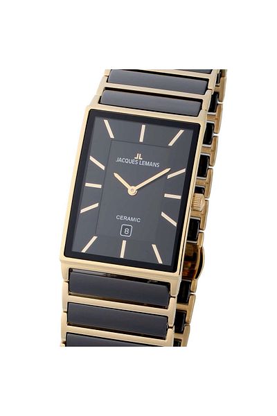 Jacques Lemans Γυναικείο Ρολόι 1-1593.1g, Quartz, 28mm, 5atm