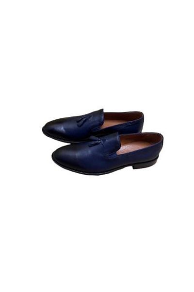 Antonelli Pantofi eleganți pentru bărbați, Albaștri, Piele naturală, Mărimea 41