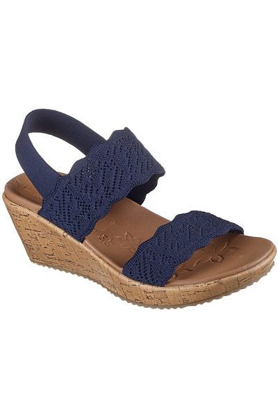 SKECHERS Sandale Skechers Beverlee - Timeless, Albastru, Femei