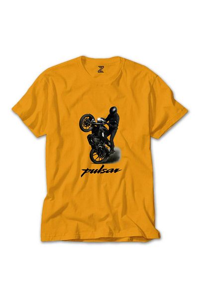 Z zepplin Pulsar Ns200 Bike Yellow T-Shirt