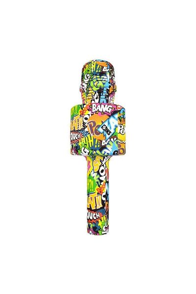 SIKS Wireless Karaoke Microphone SIKS, LY100, M4, For Children, Grafitti Model