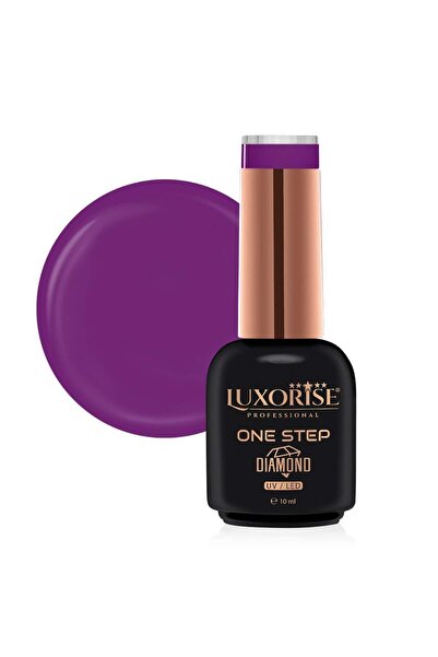 LUXORISE Oja semipermanentă One Step Diamond Violet Shock 10ml, LUXORISE