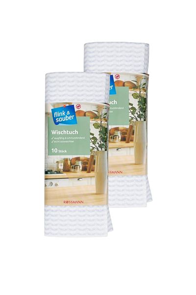 Flink Sauber General Cleaning Cloth 38X50Cm 10Pcs (2 Pieces)