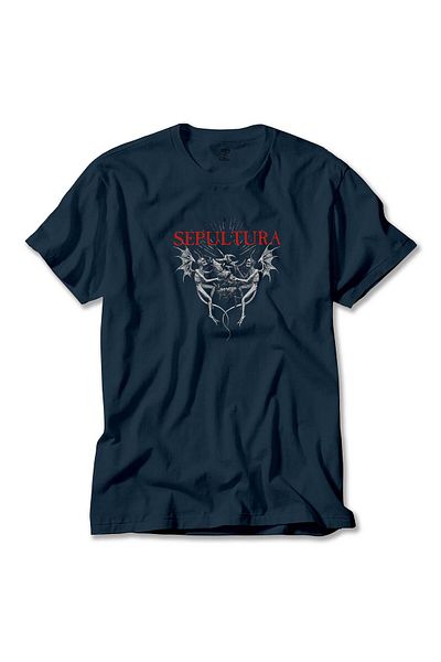 Z zepplin Μπλουζάκι Sepultura Navy Blue