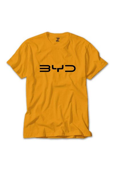 Z zepplin Μπλουζάκι με λογότυπο BYD μαύρο κίτρινο