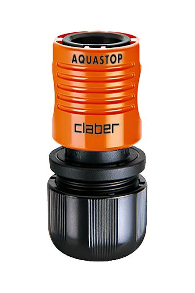 CLABER 3/4inch Aqua Stop Card Hose Coupling
