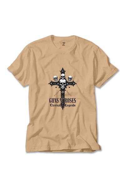 Z zepplin Μπλουζάκι κρέμας Guns N Roses Eternal Legends