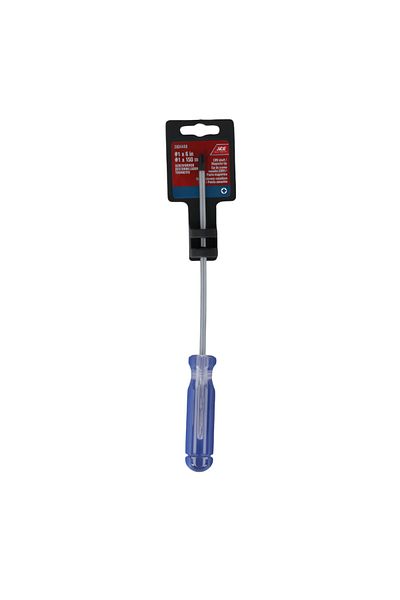 ACE Chrome Vanadium Steel PVC Handle Phillips Screwdriver 1 x 150mm