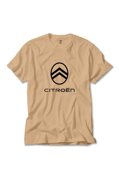 Z zepplin Κρεμ μπλουζάκι Citroen New Logo