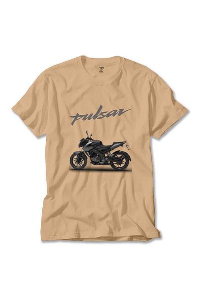 Z zepplin Μπλουζάκι Pulsar NS200 Moto Cream