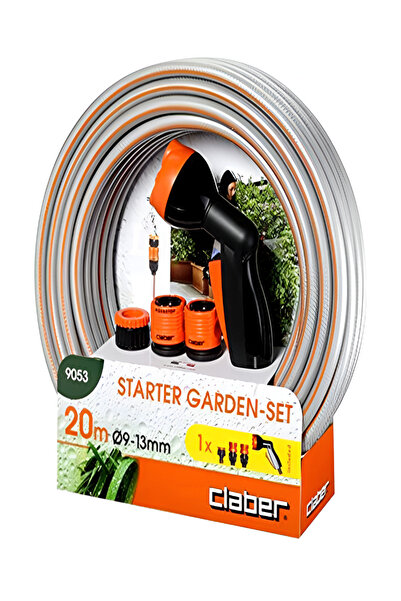 CLABER High Quality Aquastop System Starter Garden Hose Set