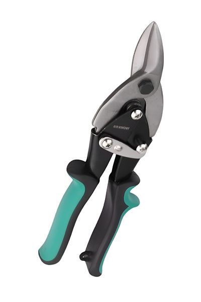 ACE Chrome Molybdenum Steel Straight Cut Aviation Snip Black and Green 10inch