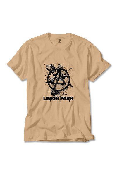 Z zepplin Μπλουζάκι με κρέμα σιλουέτα Linkin Park