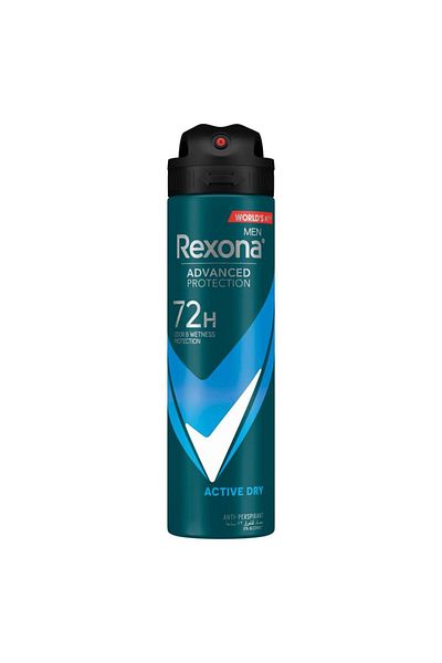 Rexona Men Anti-Perspirant Deodorant Active Dry 2 x 150 ml