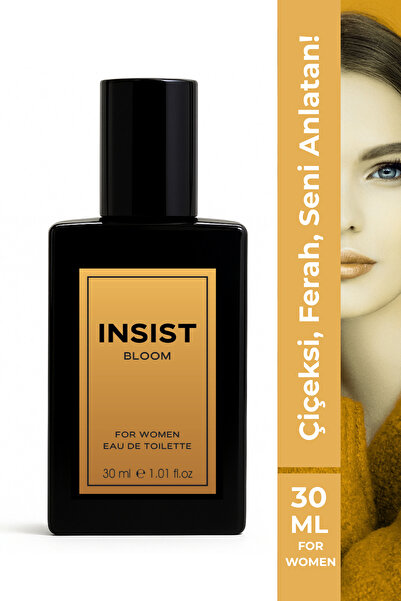 insist Bloom Kadın Parfümü 30 ml, Çiçeksi ve Ferah | Okaliptüs, Mandalina, , ...