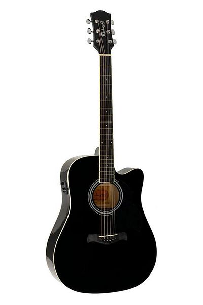 Richwood RD12CEBK, chitară electro acustică, EQ activ, tuner, finisaj negru