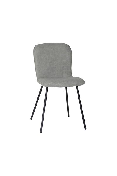 rexa Home Chair, Metal/Polyester, 44 x 52 x 77 cm