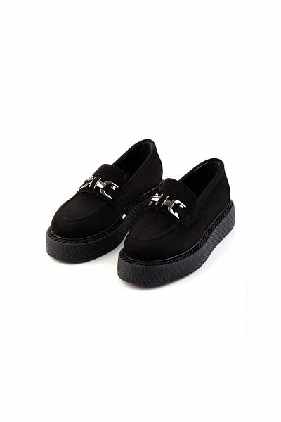 Bambi Μαύρα Γυναικεία Παπούτσια Loafer K01192180002