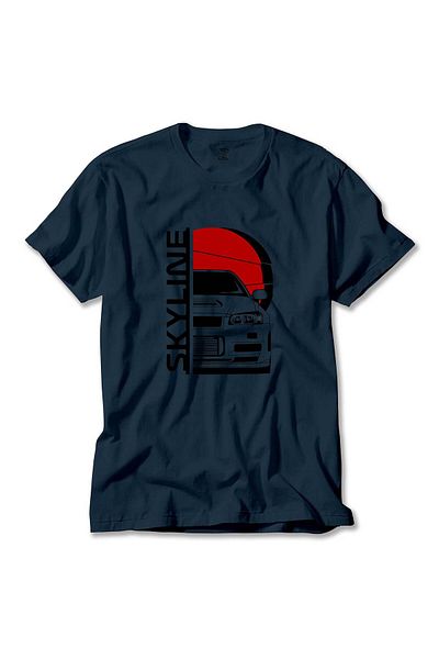Z zepplin Μπλουζάκι Skyline Navy Blue