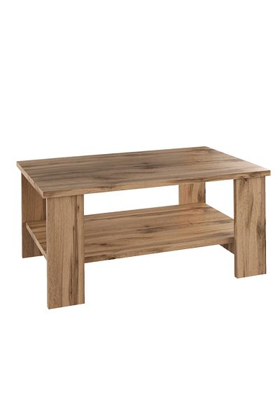 Decorer Coffee Table MDF Brown Oak Wotan Bernardo 90x55x41 cm