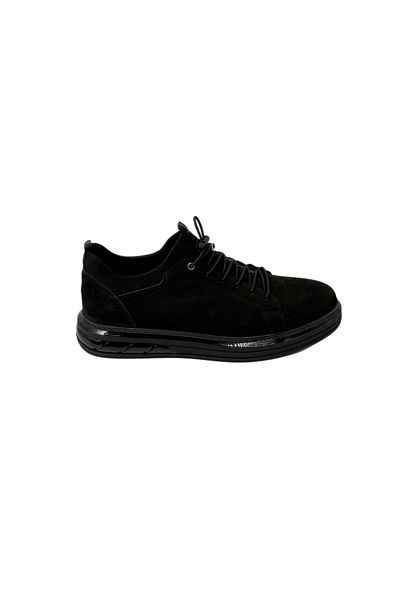 CLASS WOOD Classwood 1284 Casual Classic Fixed Lacing Nubuck Black