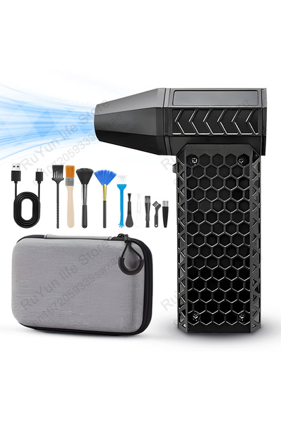 Choice 130000 دورة في الدقيقة مع مجموعة مروحة توربو جيت فيولينت من CAER مع حقيبة تخزين 130000 دورة في الدقيقة سرعة الرياح 52 مترًا في الثانية محمولة M