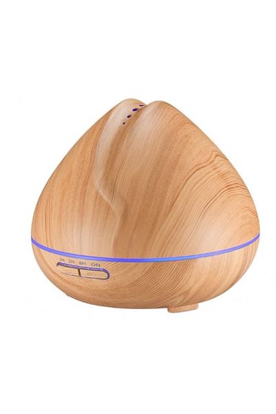 HOZRO Difuzor de arome model 1701 cu ultrasunete, până la 25 m², purificator de aer, rezervor de 400 ml, lumină