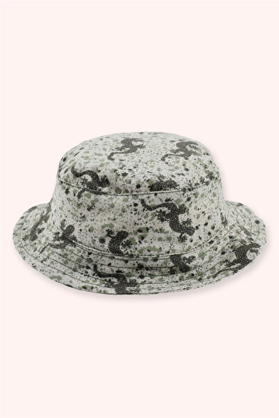 Panço Erkek Bebek Kumaş Yeşil Şapka